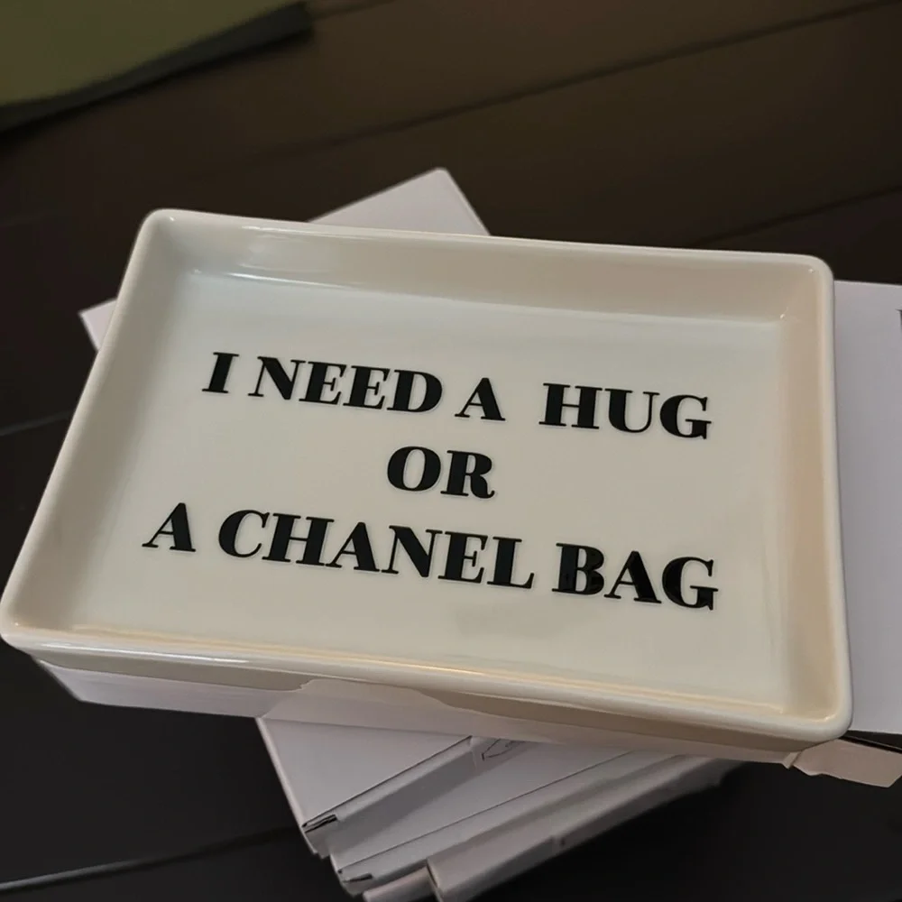 Beautiful All Season Fashionista “I Need A Hug or A Chanel Bag”